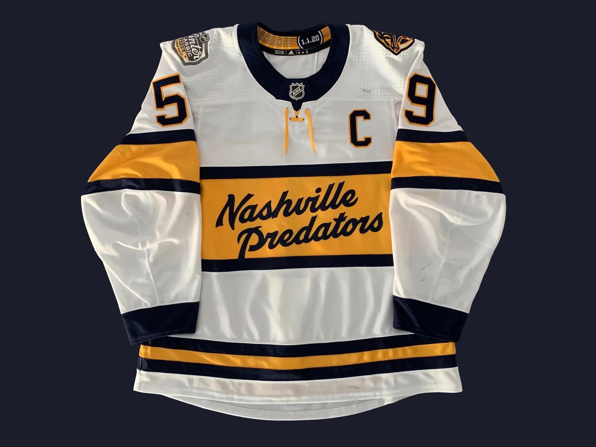 Winter classic hot sale nashville jersey
